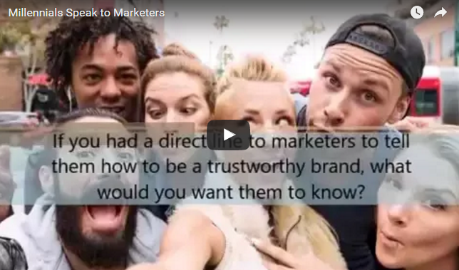 Millennials Talk Trust to Marketers