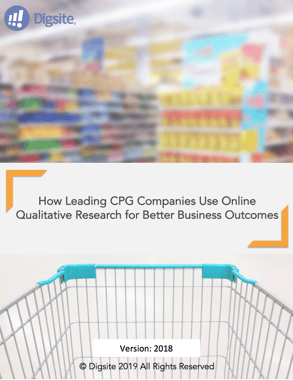 HOW CPG COMPANIES USE ONLINE QUAL