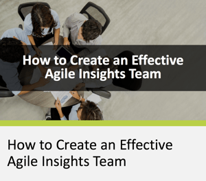 How to Create an Effective Agile Insights Team