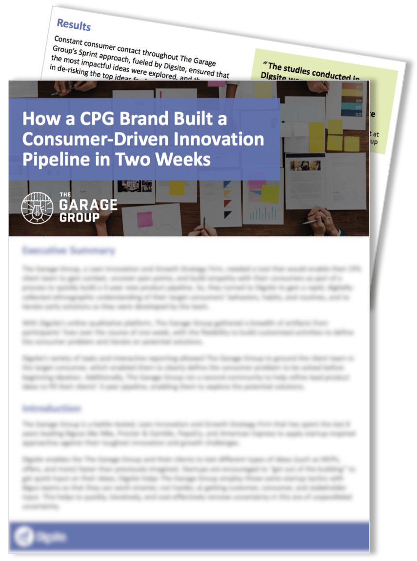 How a CPG Brand Built a Consumer-Driven Innovation Pipeline in Two Weeks