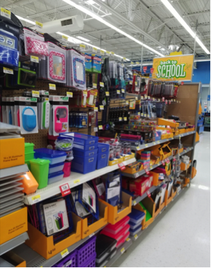 Back-To-School Dept. Organization