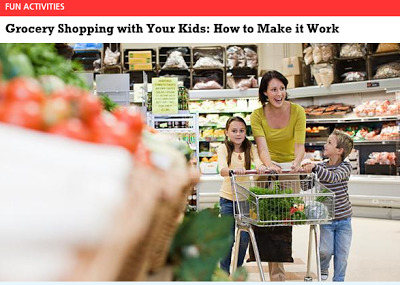 Give shoppers ideas to capitalize on the family experience.